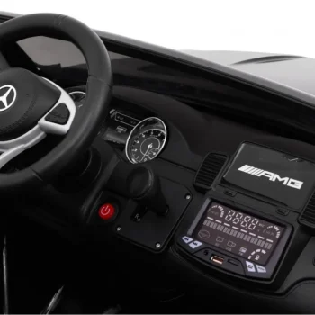 Mercedes Amg Gls63 Dječji Automobil Na Baterije, Crni + Obojeni + 4x4 + Ventilacijski Otvor, Crna 7