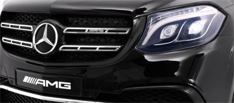 Mercedes Amg Gls63 Dječji Automobil Na Baterije, Crni + Obojeni + 4x4 + Ventilacijski Otvor, Crna 9