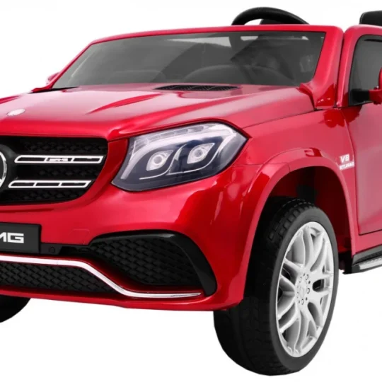 Mercedes Amg Gls63 Dječji Automobil Na Baterije, Crveni Suv + Obojan + 4x4, Crvena 1