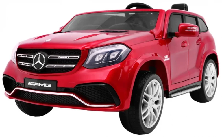 Mercedes Amg Gls63 Dječji Automobil Na Baterije, Crveni Suv + Obojan + 4x4, Crvena 1