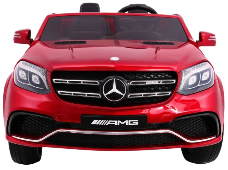 Mercedes Amg Gls63 Dječji Automobil Na Baterije, Crveni Suv + Obojan + 4x4, Crvena 2