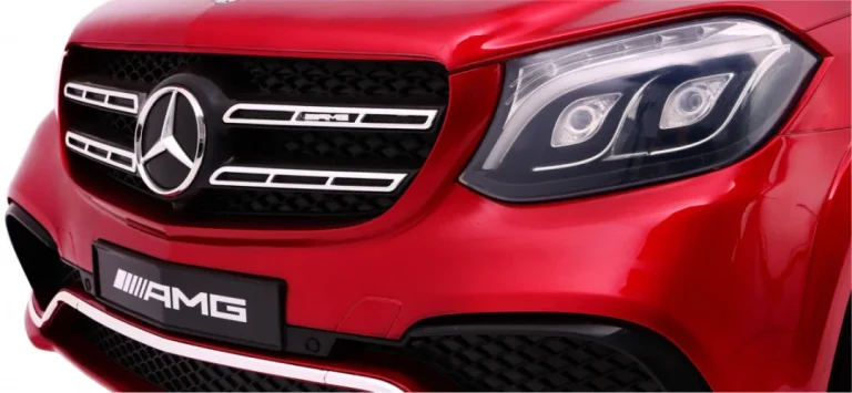 Mercedes Amg Gls63 Dječji Automobil Na Baterije, Crveni Suv + Obojan + 4x4, Crvena 3