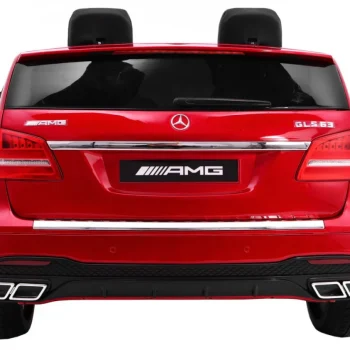 Mercedes Amg Gls63 Dječji Automobil Na Baterije, Crveni Suv + Obojan + 4x4, Crvena 5