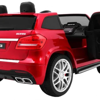 Mercedes Amg Gls63 Dječji Automobil Na Baterije, Crveni Suv + Obojan + 4x4, Crvena 7