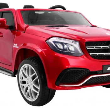 Mercedes Amg Gls63 Dječji Automobil Na Baterije, Crveni Suv + Obojan + 4x4, Crvena 9