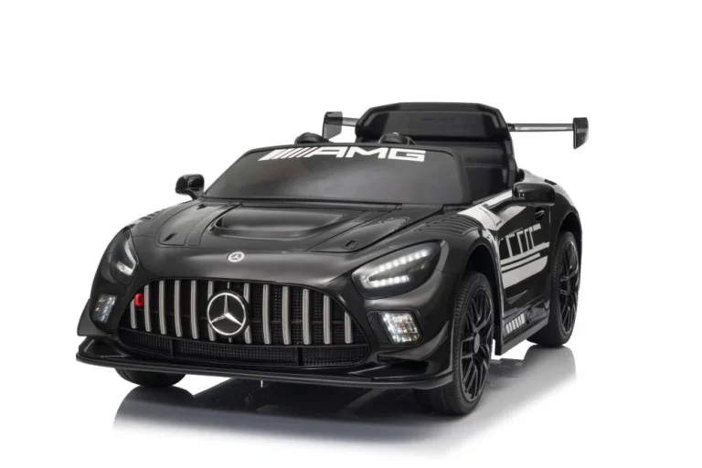 Mercedes Amg Gt3 Crni Auto Na Akumulator 3