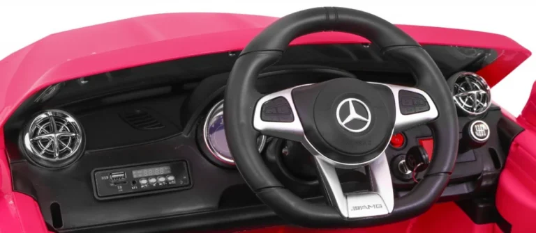 Mercedes Amg Sl65 Automobil Na Akumulator, Ružičasti 13