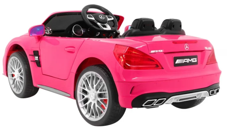 Mercedes Amg Sl65 Automobil Na Akumulator, Ružičasti 5