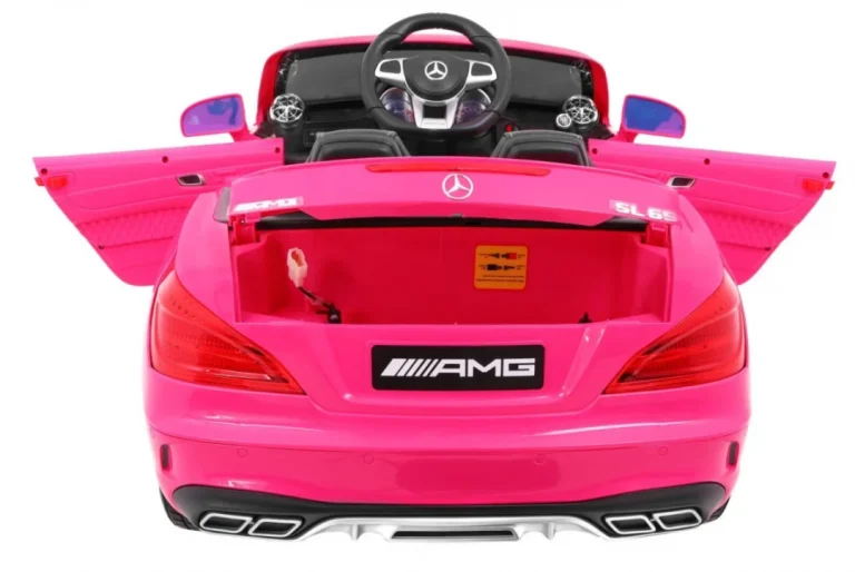 Mercedes Amg Sl65 Automobil Na Akumulator, Ružičasti 8