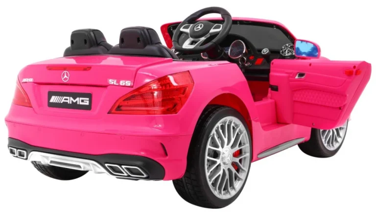 Mercedes Amg Sl65 Automobil Na Akumulator, Ružičasti 9
