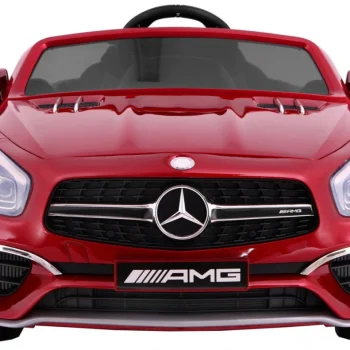 Mercedes Amg Sl65 Za Djecu Crvena Boja + Daljinski Upravljač + Nosač Za Prtljagu + Podešavanje 6