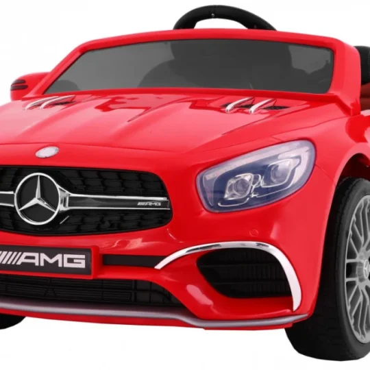 Mercedes Amg Sl65 Za Djecu Crveni + Daljinski Upravljač + Nosač Za Prtljagu + Podešavanje, Crvena 1