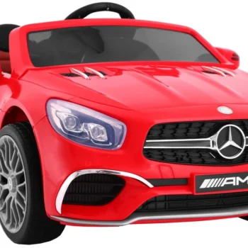 Mercedes Amg Sl65 Za Djecu Crveni + Daljinski Upravljač + Nosač Za Prtljagu + Podešavanje, Crvena 7