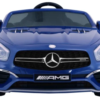 Mercedes Amg Sl65 Za Djecu Plava Boja + Daljinski Upravljač + Nosač Za Prtljagu + Podešavanje 7