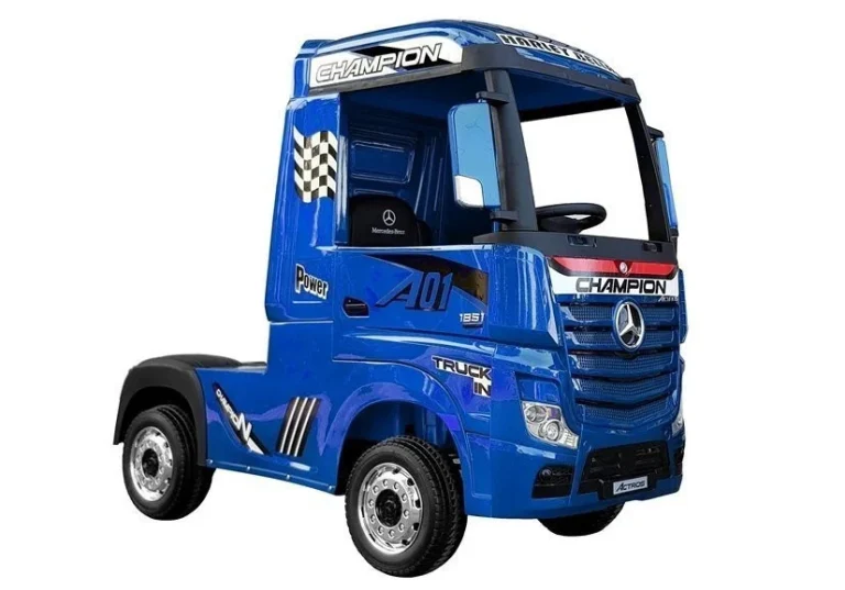 Mercedes Actros Električni Automobil Mp4, Plavi Auto Na Akumulator 1