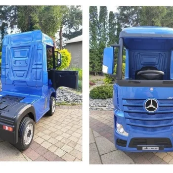 Mercedes Actros Električni Automobil Mp4, Plavi Auto Na Akumulator 10