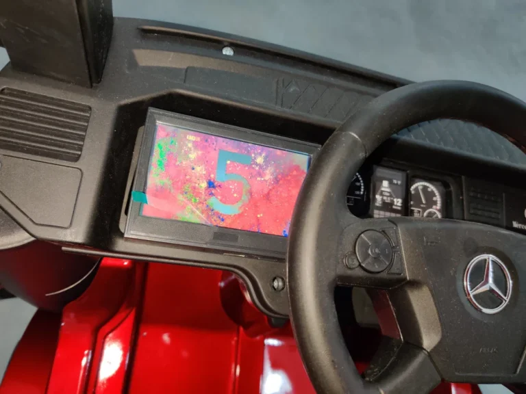Mercedes Actros Električni Automobil Mp4, Plavi Auto Na Akumulator 11