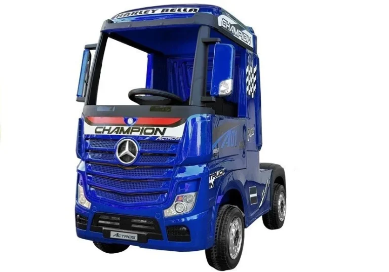 Mercedes Actros Električni Automobil Mp4, Plavi Auto Na Akumulator 2