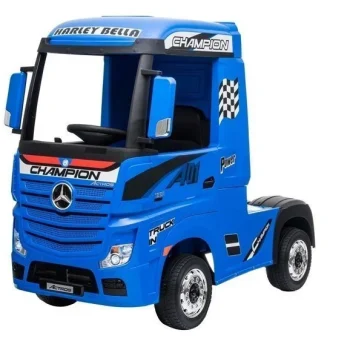 Mercedes Actros Električni Automobil Mp4, Plavi Auto Na Akumulator 3