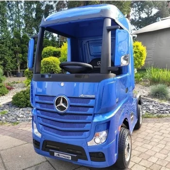 Mercedes Actros Električni Automobil Mp4, Plavi Auto Na Akumulator 9