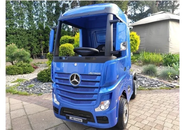 Mercedes Actros Električni Automobil Mp4, Plavi Auto Na Akumulator 9