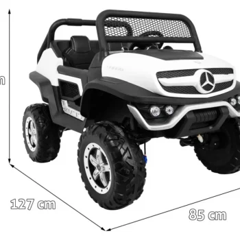Mercedes Benz Unimog Bijelo Vozilo 2