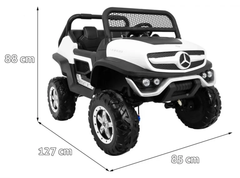 Mercedes Benz Unimog Bijelo Vozilo 2