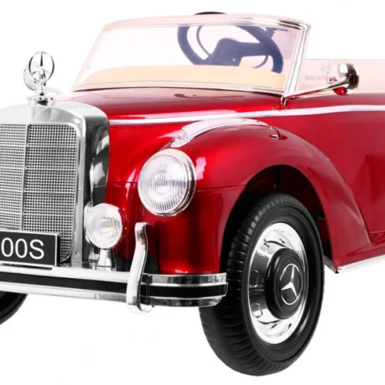 Mercedes Benz 300s Retro Na Akumulator, Crveni 1