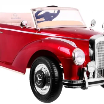 Mercedes Benz 300s Retro Na Akumulator, Crveni 3