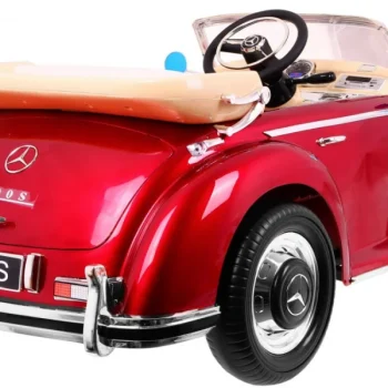 Mercedes Benz 300s Retro Na Akumulator, Crveni 4