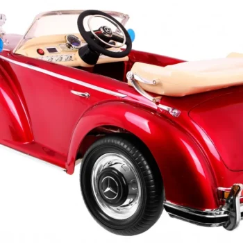 Mercedes Benz 300s Retro Na Akumulator, Crveni 5