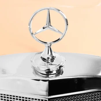 Mercedes Benz 300s Retro Na Akumulator, Crveni 7