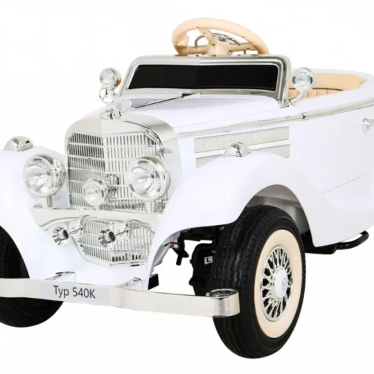 Mercedes Benz 540a Retro Auto Na Akumulator Bijeli 1