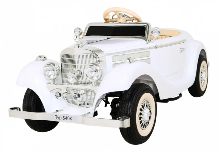 Mercedes Benz 540a Retro Auto Na Akumulator Bijeli 1