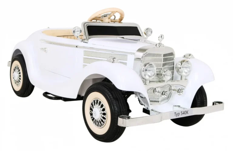 Mercedes Benz 540a Retro Auto Na Akumulator Bijeli 13