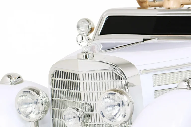 Mercedes Benz 540a Retro Auto Na Akumulator Bijeli 15