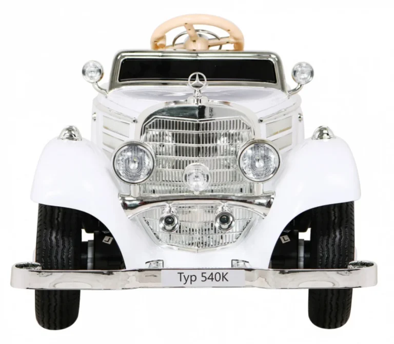 Mercedes Benz 540a Retro Auto Na Akumulator Bijeli 3
