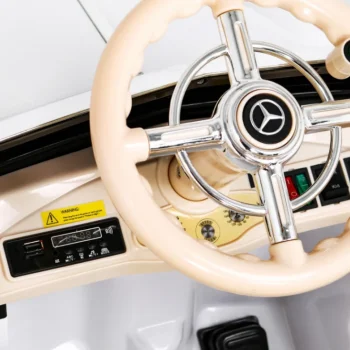 Mercedes Benz 540a Retro Auto Na Akumulator Bijeli 9