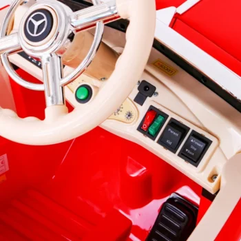 Mercedes Benz 540a Retro Auto Na Akumulator Crveni 10