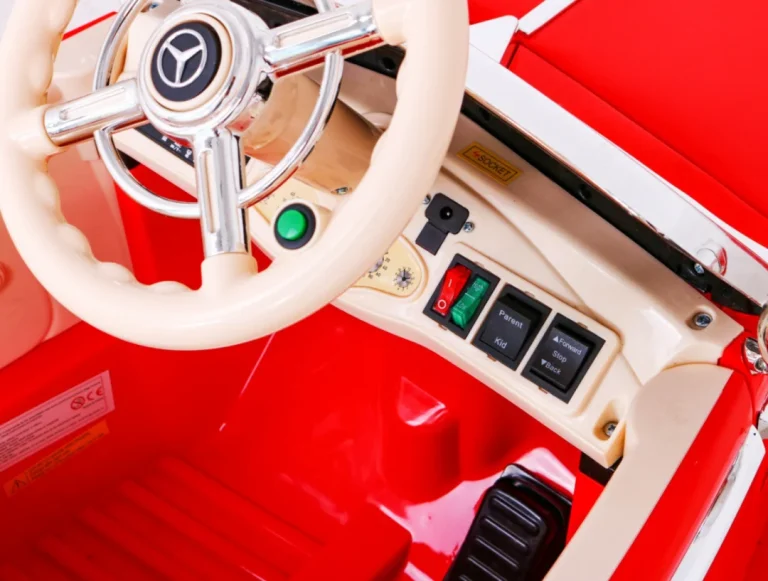 Mercedes Benz 540a Retro Auto Na Akumulator Crveni 10