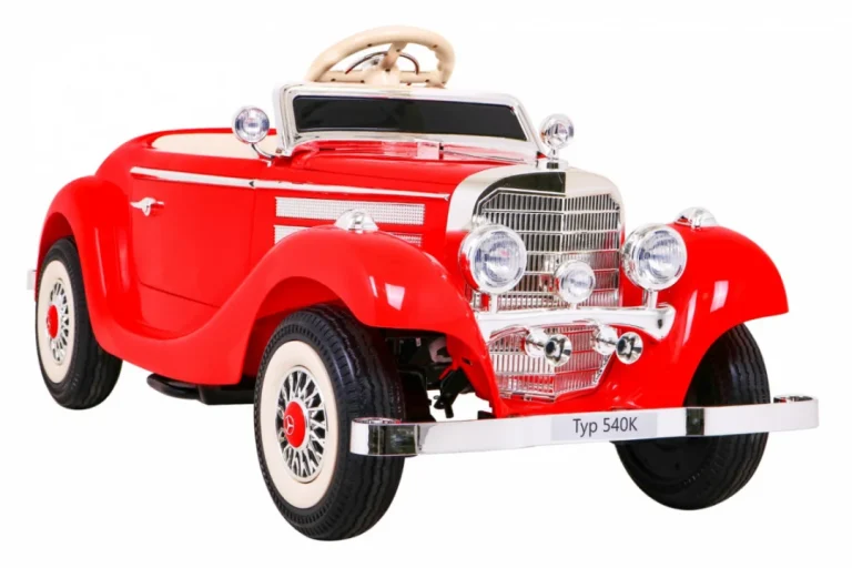 Mercedes Benz 540a Retro Auto Na Akumulator Crveni 13