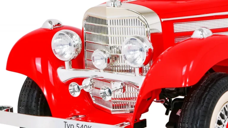 Mercedes Benz 540a Retro Auto Na Akumulator Crveni 17
