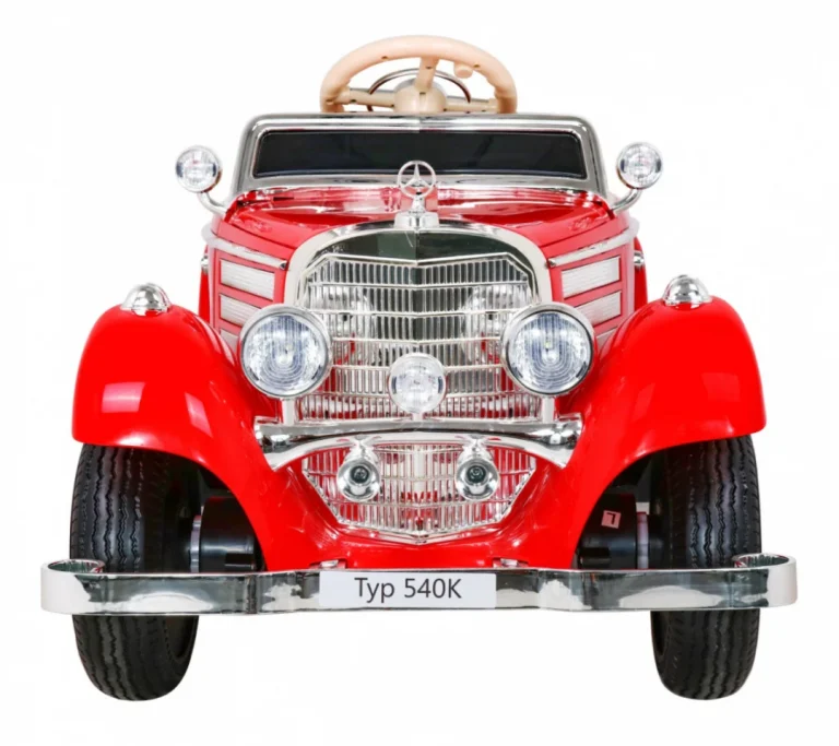 Mercedes Benz 540a Retro Auto Na Akumulator Crveni 3