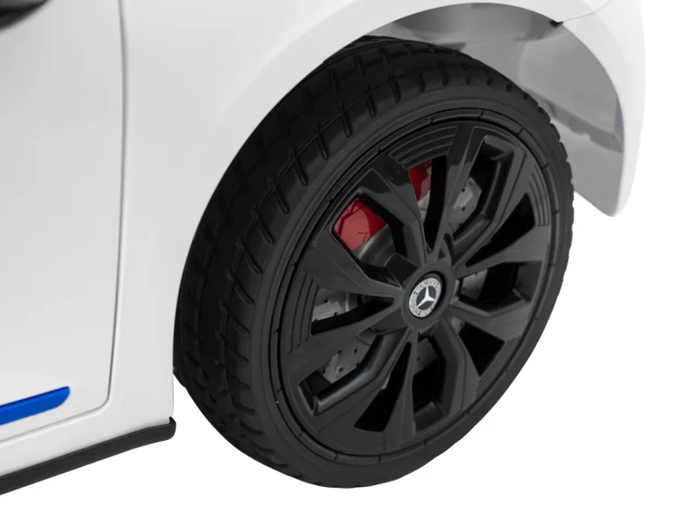 Mercedes Benz Amg Eqa Za Djecu Bijela + Daljinski Upravljač + Pojasevi S 5 Točaka + Eva + Mp3 16