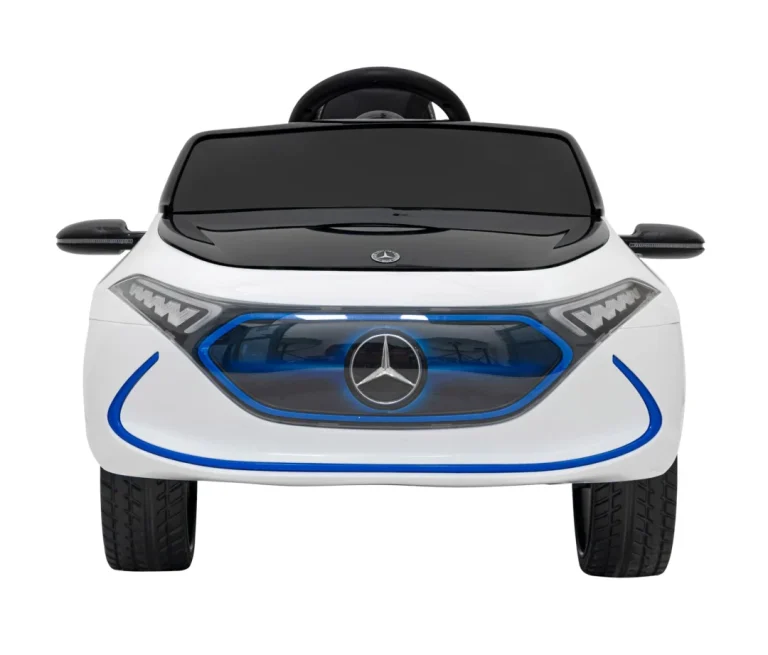 Mercedes Benz Amg Eqa Za Djecu Bijela + Daljinski Upravljač + Pojasevi S 5 Točaka + Eva + Mp3 4