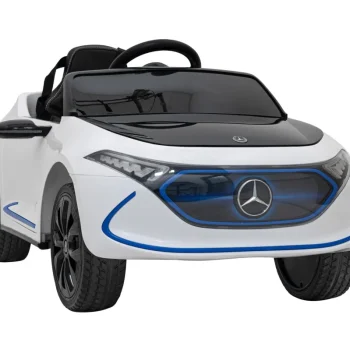 Mercedes Benz Amg Eqa Za Djecu Bijela + Daljinski Upravljač + Pojasevi S 5 Točaka + Eva + Mp3 5