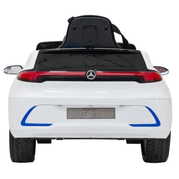 Mercedes Benz Amg Eqa Za Djecu Bijela + Daljinski Upravljač + Pojasevi S 5 Točaka + Eva + Mp3 8