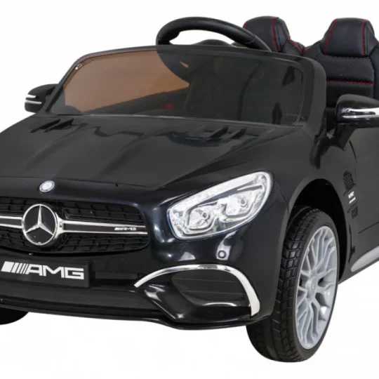 Mercedes Benz Amg Sl65 S Električni Dječji Auto Crni + Daljinski Upravljač + Audio Led + Eko, Crna 1