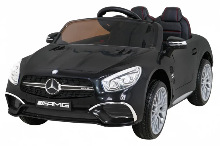 Mercedes Benz Amg Sl65 S Električni Dječji Auto Crni + Daljinski Upravljač + Audio Led + Eko, Crna 1