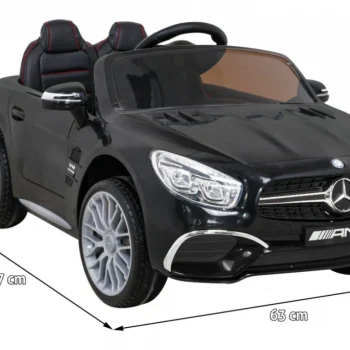 Mercedes Benz Amg Sl65 S Električni Dječji Auto Crni + Daljinski Upravljač + Audio Led + Eko, Crna 2